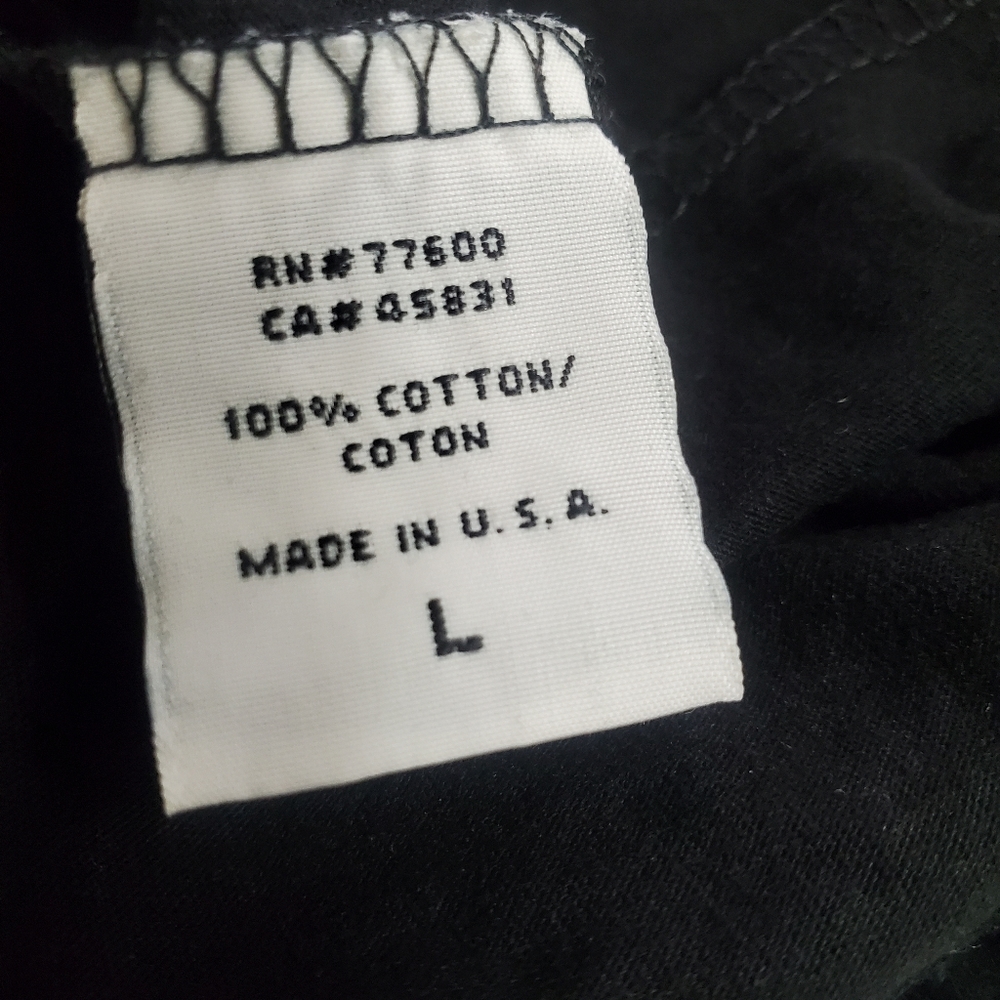 Santa Is My Sugar Daddy" David + Goliath Women's Large Black Shirt New Tags - Picture 5 of 5